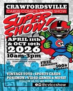 toys comics sports cards pokemon indiana show